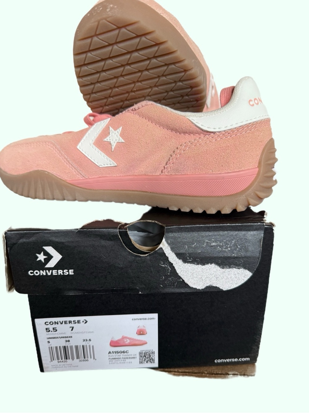 Converse Women’s Coral Pink Run Star Trainer